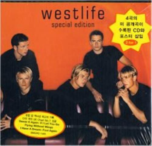 Westlife Westlife Special Edition Korean 2 CD album set